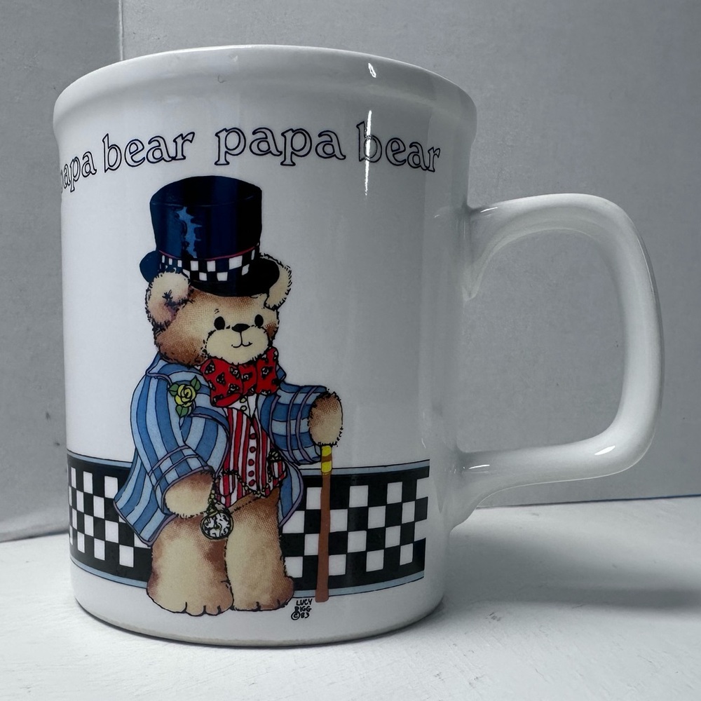 Vintage Lucy and me papa bear mug